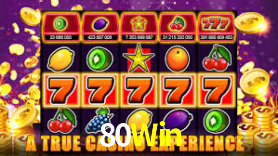 Interface do App 80Win